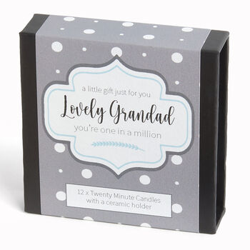 Grandad Twenty Minute Candle Gift Set, 2 of 6