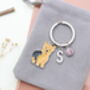 Personalised Yorkshire Terrier Keyring, thumbnail 7 of 9
