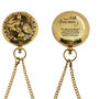 Personalised 6th Anniversary Brass Sundial Compass, thumbnail 1 of 12