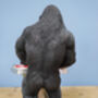Dj Music Monkey Gorilla Turntable Figurine Ornament, thumbnail 6 of 7