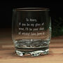 Engraved Whiskey Glass, thumbnail 6 of 7