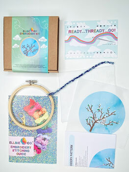 Winter Tree Embroidery Kit, 4 of 9