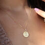 Engraved 'Your Childs Drawing' Necklace, thumbnail 1 of 4