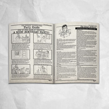 Personalised 'The Birthday Bugle' Newspaper For Her, 6 of 7