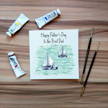 Sailing Father's Day Card, 4 of 7