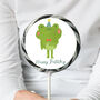 Frog Birthday Lollipop, thumbnail 1 of 3