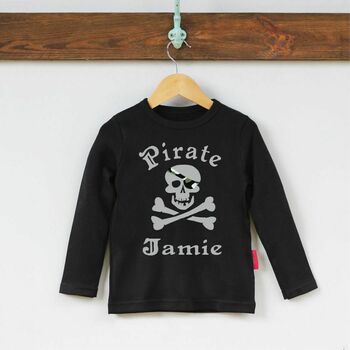 Personalised 'Pirate' T Shirt, 2 of 12