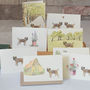 Boxed Collection Of Border Terrier Gift Cards, thumbnail 2 of 4