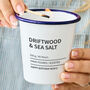 Personalised Engraved Message Enamel Candle, thumbnail 2 of 6