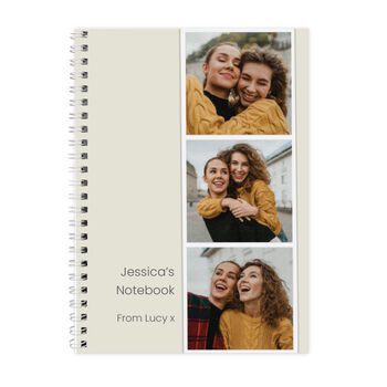 Personalised Photo Notebook Gift A5, 5 of 5