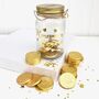 Money Box Jar With Chocolate Coins, thumbnail 5 of 8