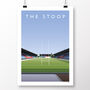 The Stoop Harlequins Rugby Poster, thumbnail 2 of 8