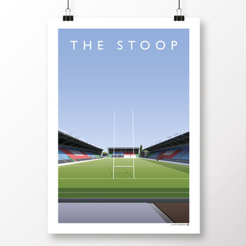 The Stoop Harlequins Rugby Poster, 2 of 8