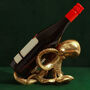 G Decor Brass Octopus Shaped Wine Bottle Holder, thumbnail 2 of 5