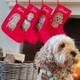 Personalised Selfie Elfie Family Christmas Stocking, thumbnail 1 of 12