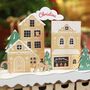 Personalised Fill Your Own Gingerbread Village Cutout Advent Calendar, thumbnail 5 of 7