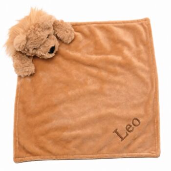 Personalised Lion Baby Comforter, 2 of 5