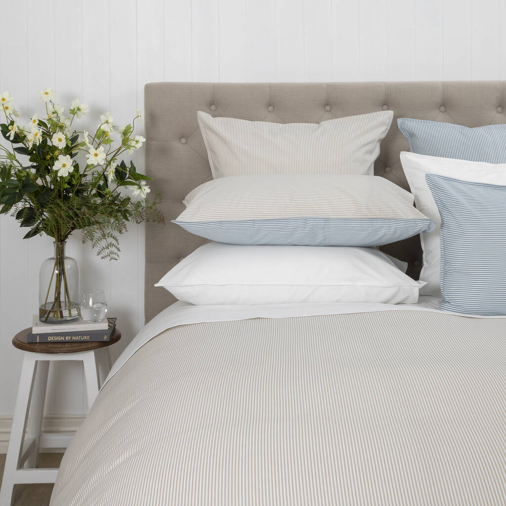 Purity Organic Cotton Large Square Pillowcase By Wallace Cotton