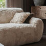Yeti Shaggy Faux Sheepskin Sofa, thumbnail 3 of 7