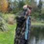 Tabby Zag Kimono Dressings Gown ~ Organic Cotton Luxury, thumbnail 7 of 7