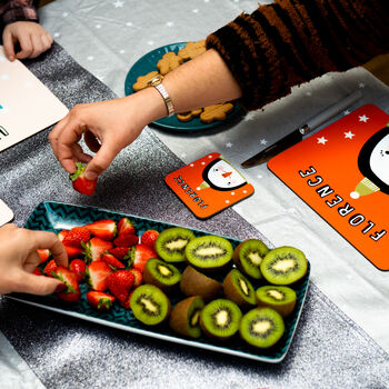 Christmas Placemat With Penguin, 6 of 7