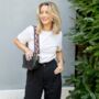 Black Fox Bag Strap | Extra Long Crossbody Replacement Bag Strap, thumbnail 2 of 6