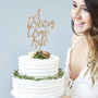 Charming Personalised Quote Cake Topper, thumbnail 5 of 6