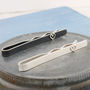 Sterling Silver Wedding Heart Tie Clip, thumbnail 4 of 6