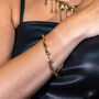 Designer Eternal Drop Bracelet In 18ct Gold Vermeil, thumbnail 2 of 5