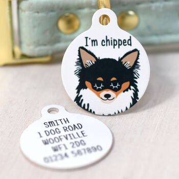 Chihuahua Personalised Dog ID Tag, 10 of 12