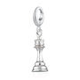 Sterling Silver Chess Piece Charm Necklace, thumbnail 4 of 6