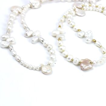 Unusual Freshwater Pearl Necklace For Women, 4 of 10