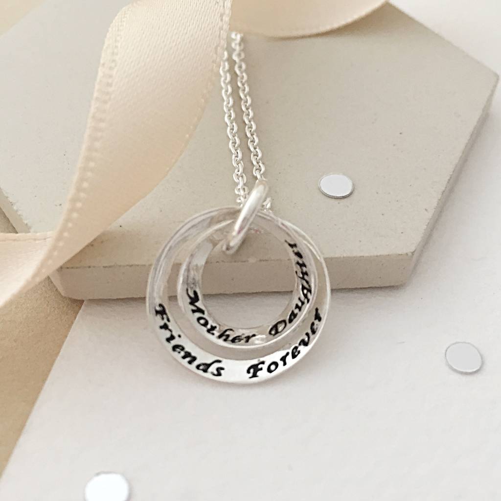 mum and child necklace