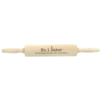 Personalised Wooden Rolling Pin, 5 of 5