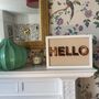 Date Personalised Letter Gold And Glass Sign, thumbnail 2 of 5
