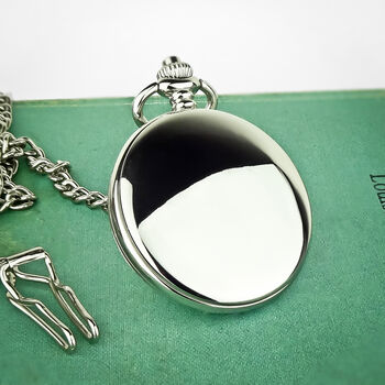 Personalised Pocket Watch With Engraved Message, 4 of 4