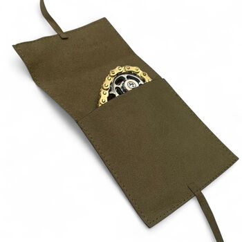 Cycling Anti Stress Spinner In Personalised Pouch, 3 of 8