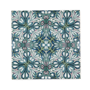 'Flourishing Garden' Ceramic Tile, 5 of 10