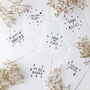 Personalised Wedding Confetti Wedding Fund Money Box, thumbnail 7 of 8
