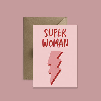 Superwoman Mother's Day Card, 2 of 3