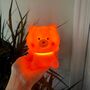 Children's Pink Teddy Night Light, thumbnail 2 of 7