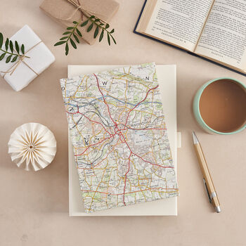 Holiday Honeymoon Personalised Map Journal Notebook, 7 of 7