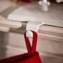 White Snowflake Christmas Stocking Holder, thumbnail 6 of 6