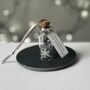 Miniature Silver Snowflakes Personalised Christmas Decoration, thumbnail 11 of 11
