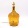 Recycled Glass Bottle Lamp | 36cm | Seven Colours, thumbnail 8 of 12