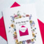 Personalised Floral It Was Always You Anniversary Card, thumbnail 3 of 8