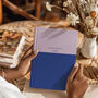Personalised Purple Colour Block 2026 Week To View Diary, thumbnail 1 of 2