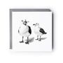 Seagull With Chips Greeting Card, thumbnail 2 of 6