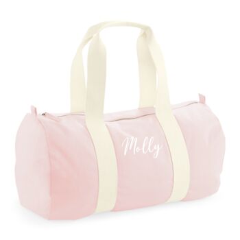 Personalised Name Duffel Bag, Bridesmaid Gifts, Bag, 7 of 12