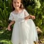 Grace ~ White Flower Girl Or Communion Dress, thumbnail 6 of 9